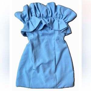 DO+BE Light Blue Ruffled Dress